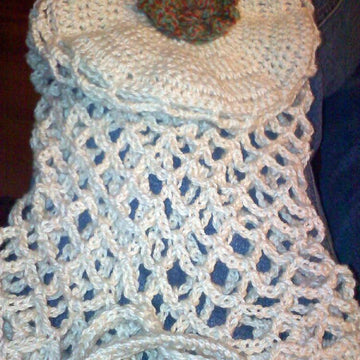 Grammy's Crocheted Pocket Tote