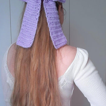 Crochet Feminine Hair Bow Pattern