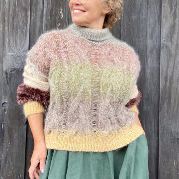 Crazy Cables Pullover