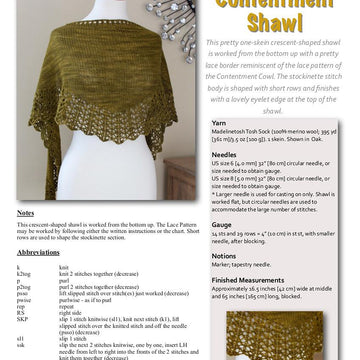 Contentment Shawl