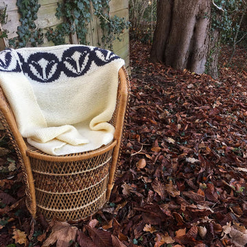 A Badger Baby Blanket