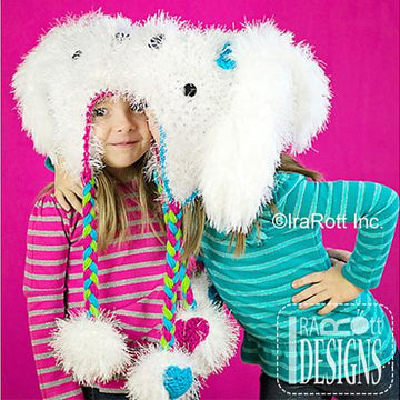 Pawla Maltese Puppy Dog Hat