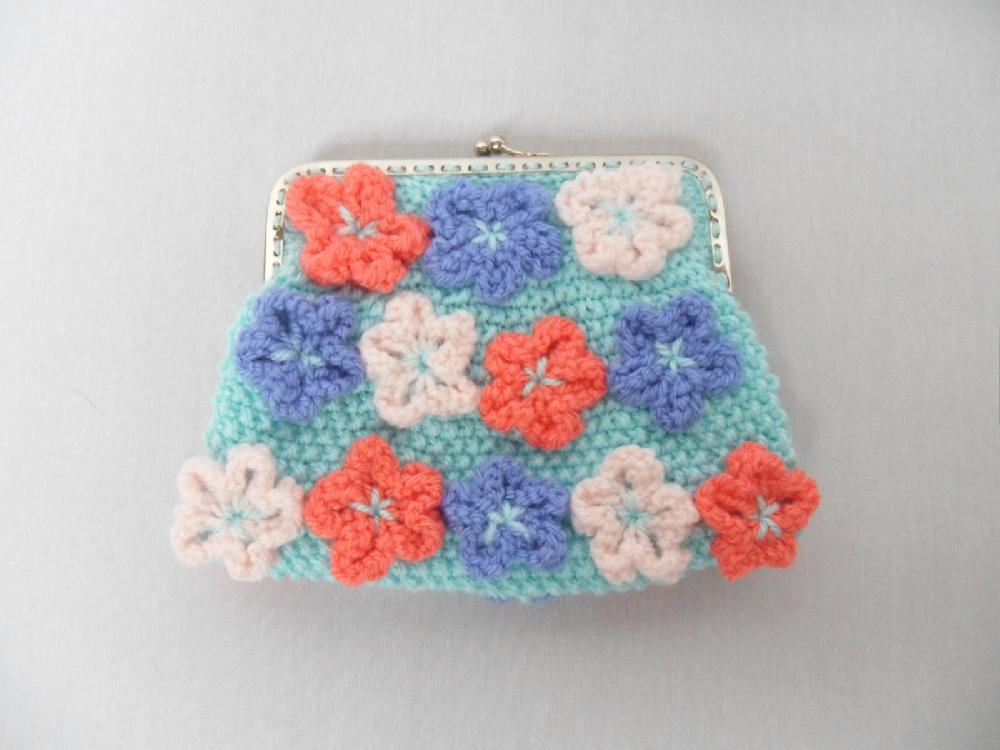 Seed Metal Frame Purse Clutch Bag