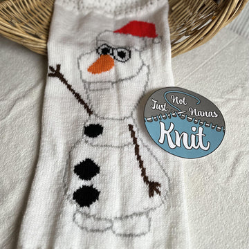 Olaf Christmas Baby Blanket