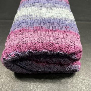 Mock Cable Baby Blanket