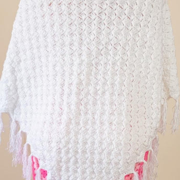 Cluster C2C Poncho crochet pattern