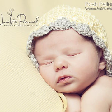 Vintage Style Crochet Baby Bonnet Pattern 149