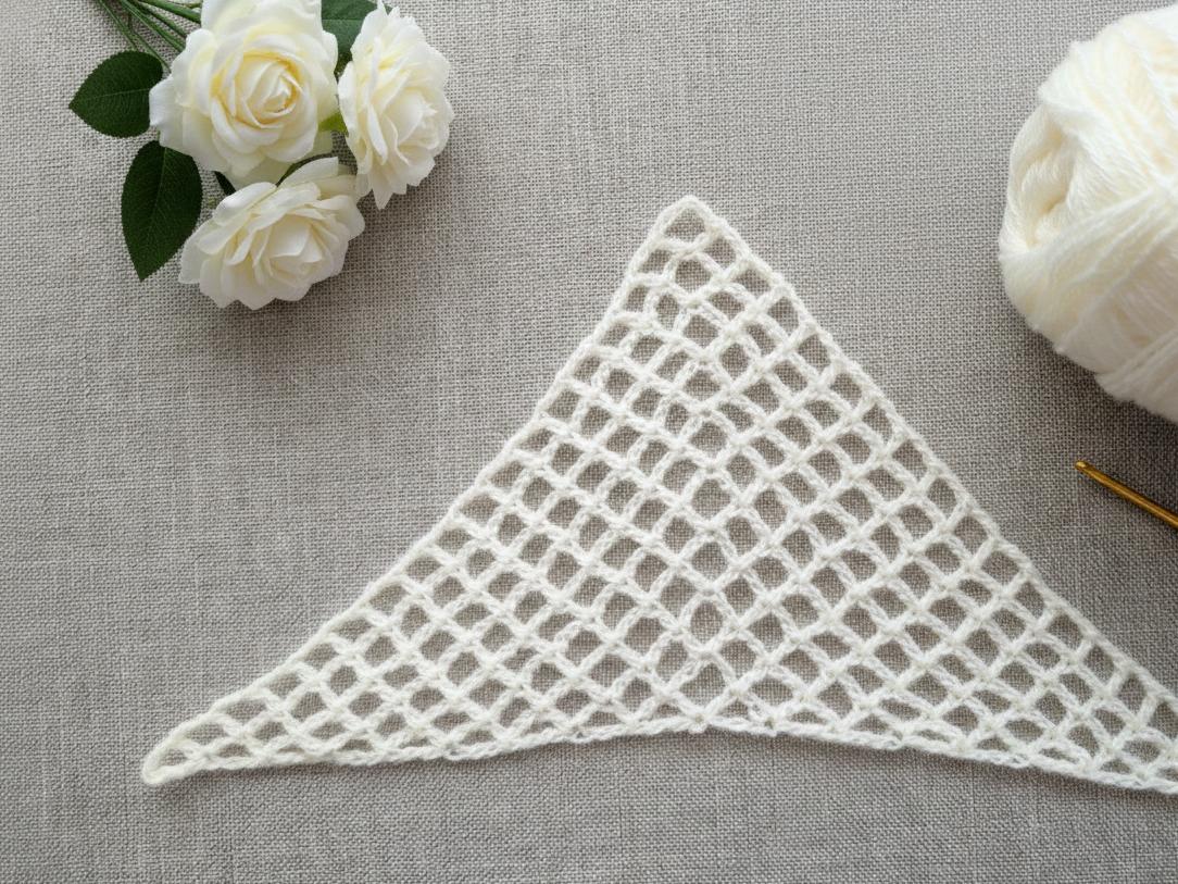 Crochet Bandana/Shawl Pattern/Chart #5