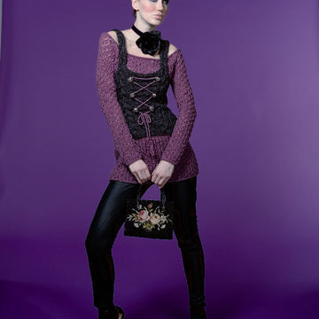 Damenmieder in Schachenmayr Tweed Deluxe and Extra Soft Merino Alpaca - 2104 - Downloadable PDF