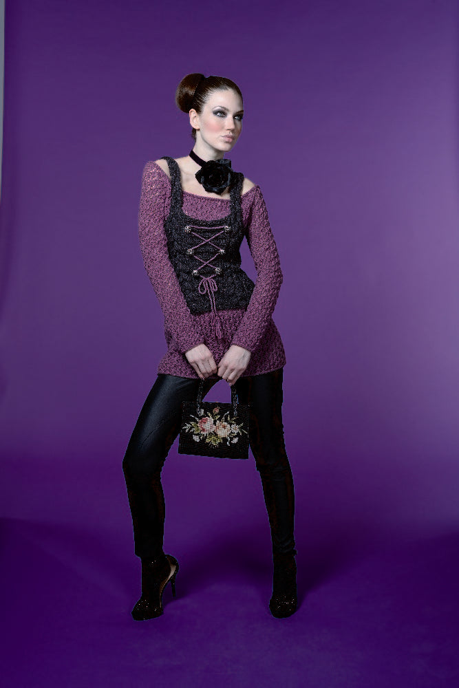 Damenmieder in Schachenmayr Tweed Deluxe and Extra Soft Merino Alpaca - 2104 - Downloadable PDF