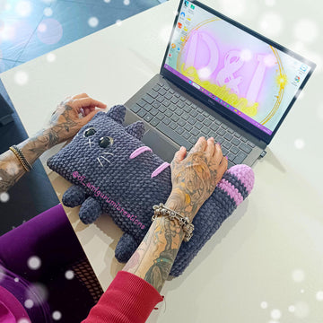 Cat Pillow Crochet Pattern Purrrest