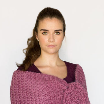 Tea Rose Shawl