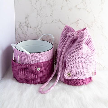 2 in 1 Yarn Storage Bucket