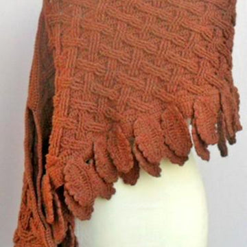Fluttering Leaves Poncho