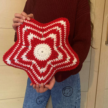 Medium Star Cushion by HueLaVive