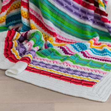 Rainbow Sampler Blanket 2