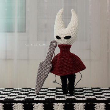 Hornet Amigurumi Pattern – Inspired by Hollow Knight (PDF)