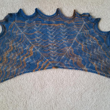 Sonoran Nights shawlette