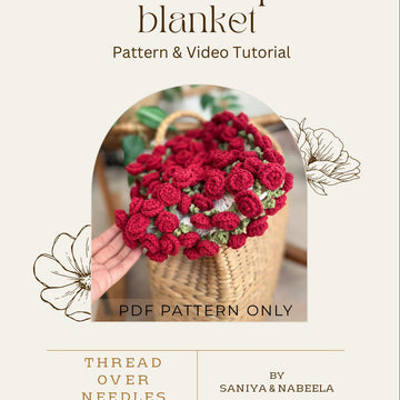 Rose Bouquet Blanket