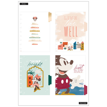 The Happy Planner Disney © Live Life Well Classic Wellness Guided Journal