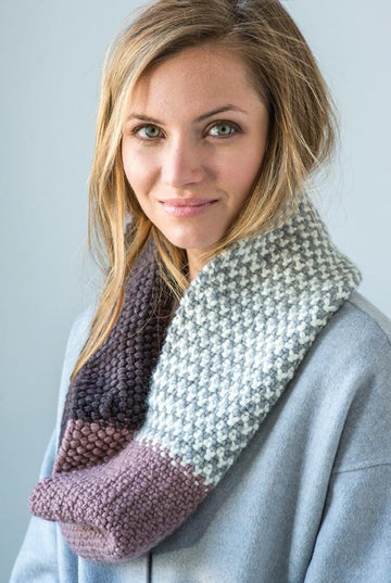 Damiano Cowl in Berroco Noble - 379-6 - Downloadable PDF