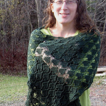 Leaf Net Stole