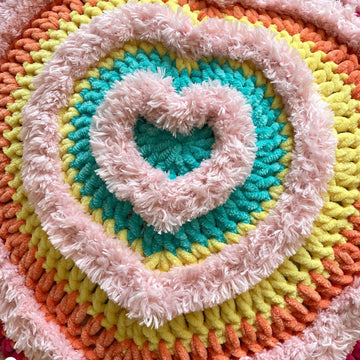 Heart Fluff Pillow
