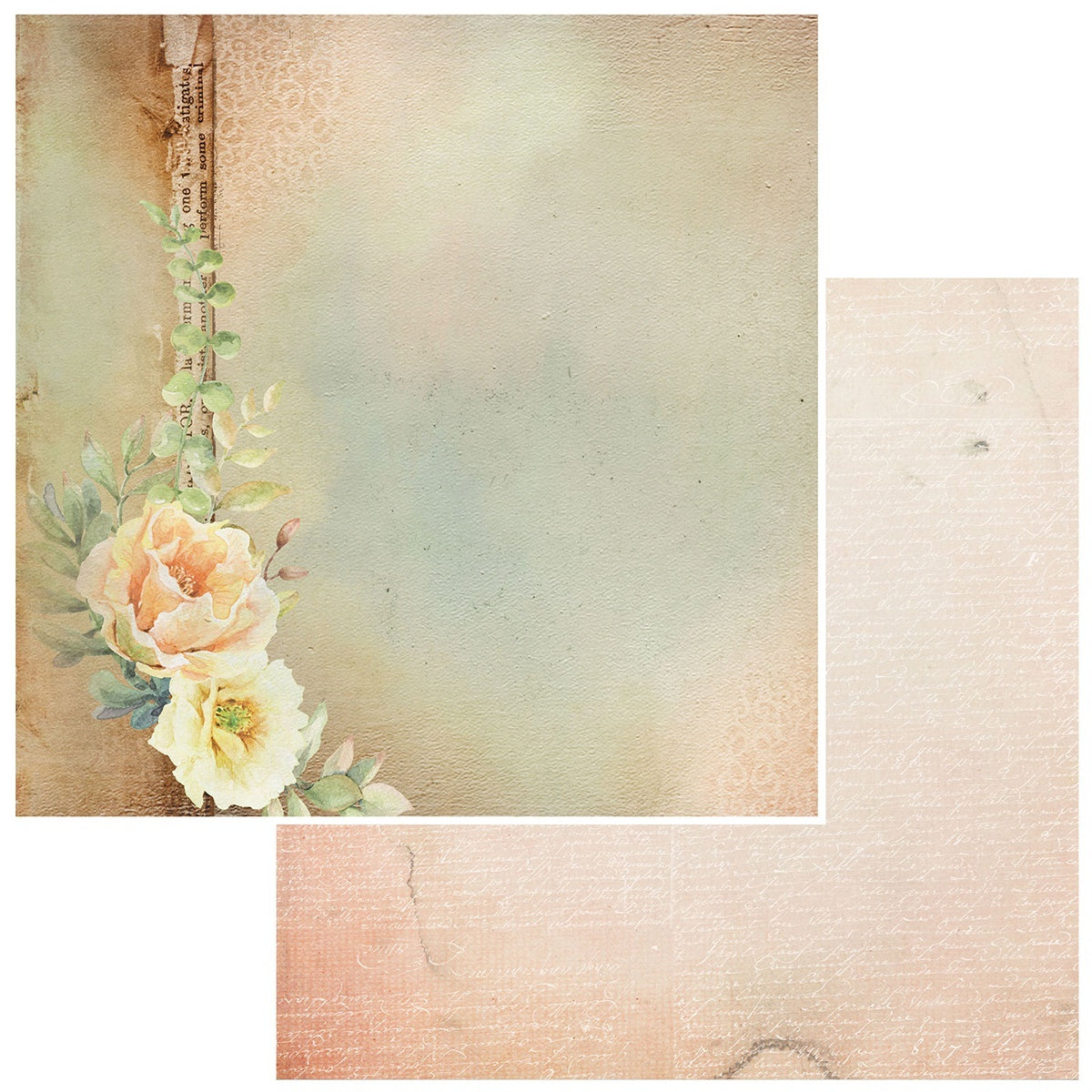 49 and Market Irrevocable Beauty Double-Sided Cardstock 12"X12" 20/Pkg - Petrarch