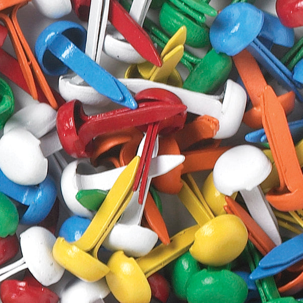 Doodlebug Mini Brads .125" 100/Pkg - Primary