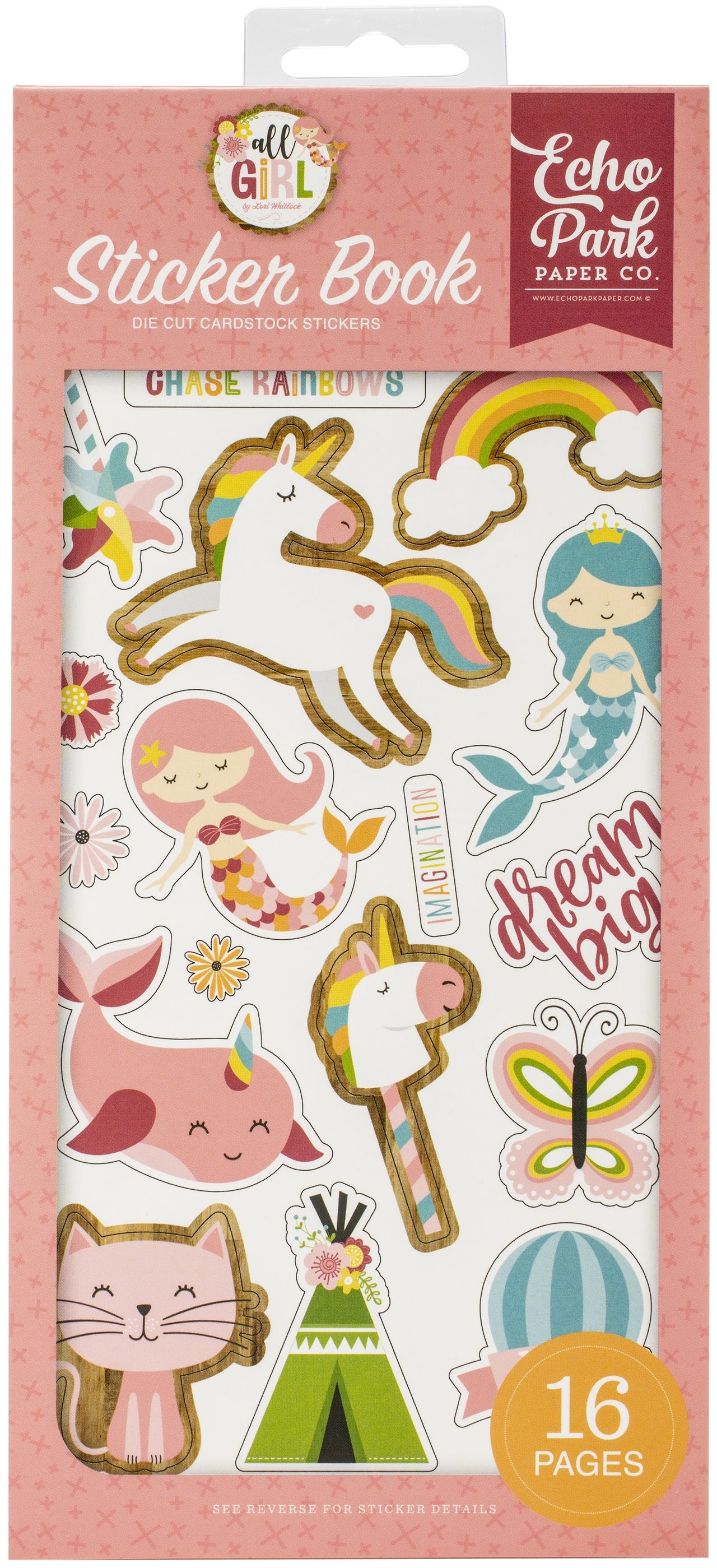 Echo Park Paper Echo Park Sticker Book - All Girl
