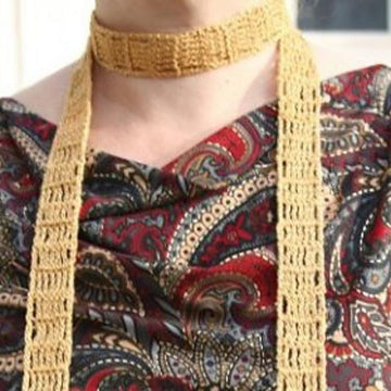 Sparkling Skinny Scarf