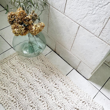 A River Runs Through It Cotton Rug