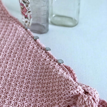 The Mini Tunisian Front Tie Top