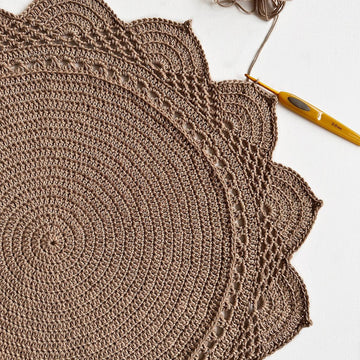 Aster Crochet Rug and Doily Pattern