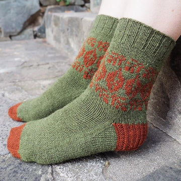 Crimson Forest Socks