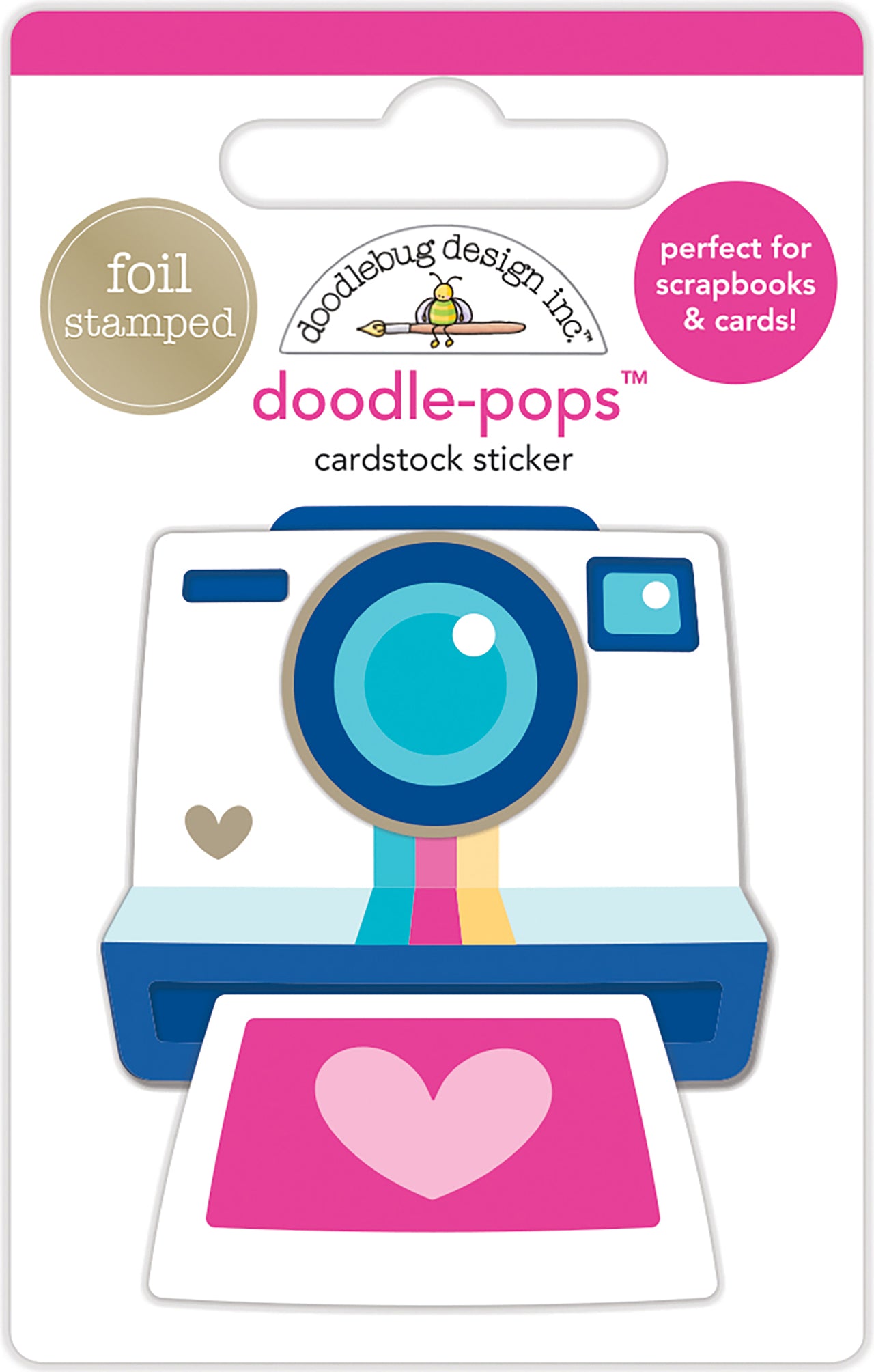 Doodlebug Doodle-Pops 3D Stickers - Oh Snap!