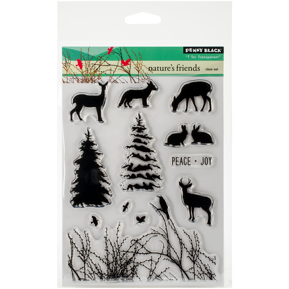 Penny Black Clear Stamps - Nature's Friends