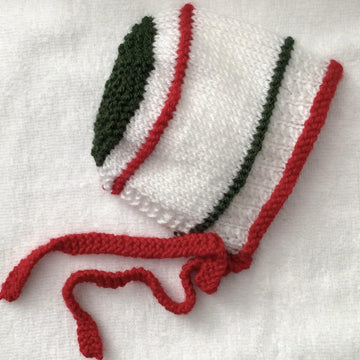 Christmas Twist Baby Bonnet