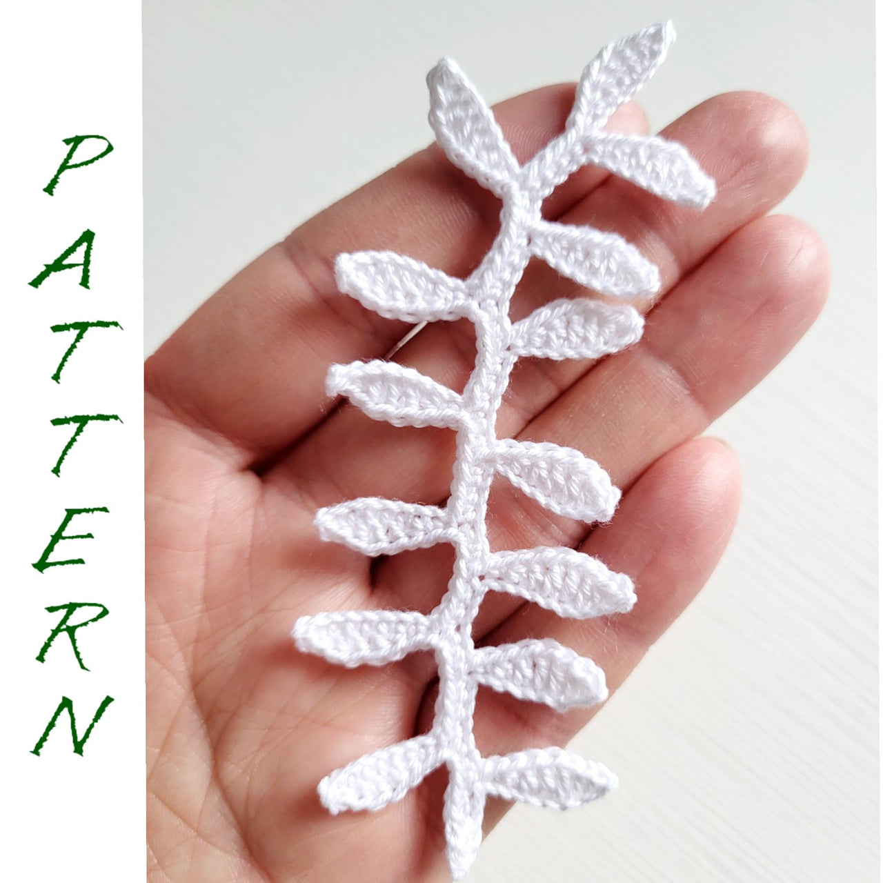 Crochet vine pattern