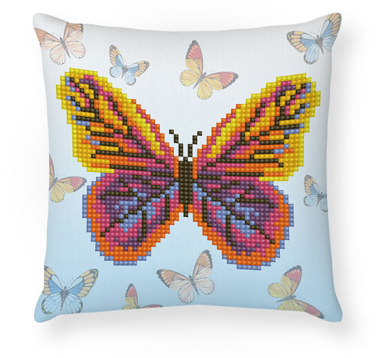 Diamond Dotz Mini Pillow - Butta Flutta Diamond Painting Kit