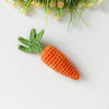 Little carrot, amigurumi food pattern