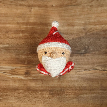 Santa Claus Crochet Bauble Pattern