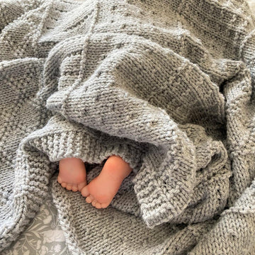 Easy Sampler Baby Blanket