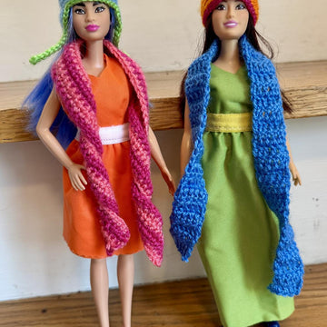 Fashion Doll Hats and Scarves