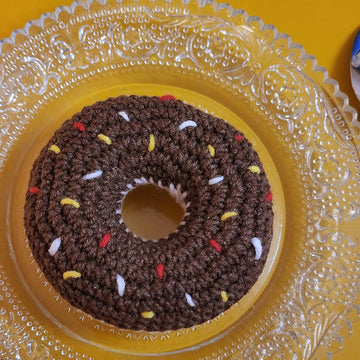 Amigurumi Donut Donat Keychain