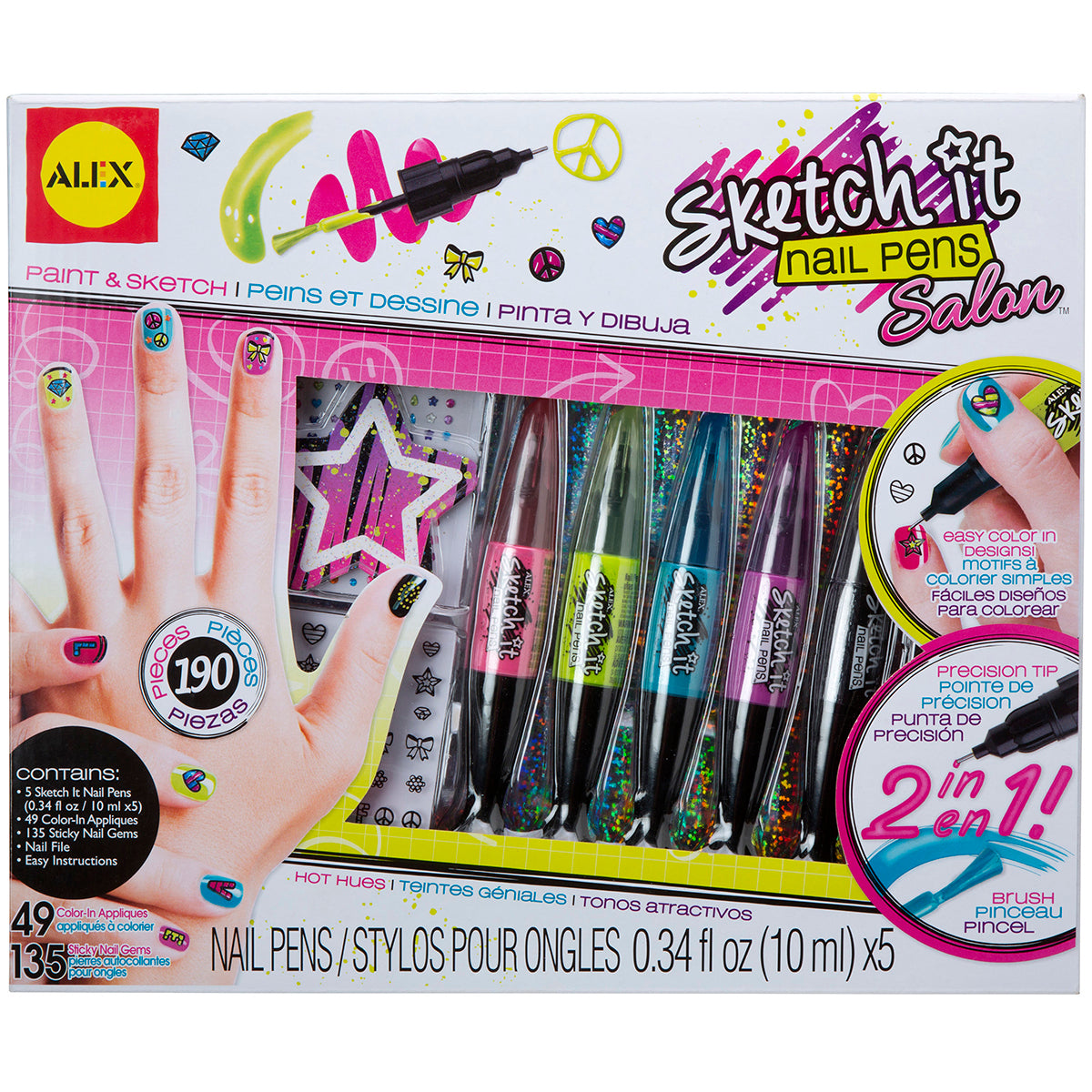 Alex Toys Sketch It Nail Pen Salon - 152165
