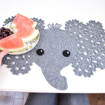 Josefina and Jeffery Elephant Placemat