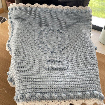 Hot Air Balloon car seat blanket