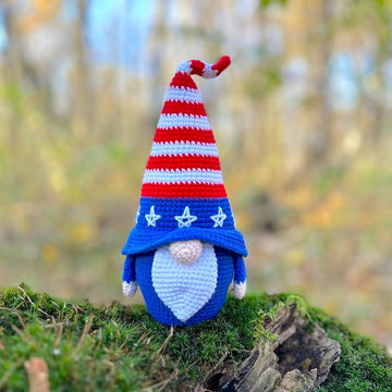 Patriotic gnome USA (boy2)