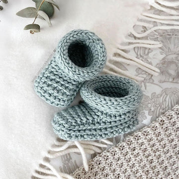 5 sizes - TINYTOES Crochet Booties Pattern